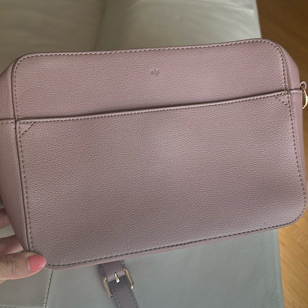Ela bloom bag in dusty rose